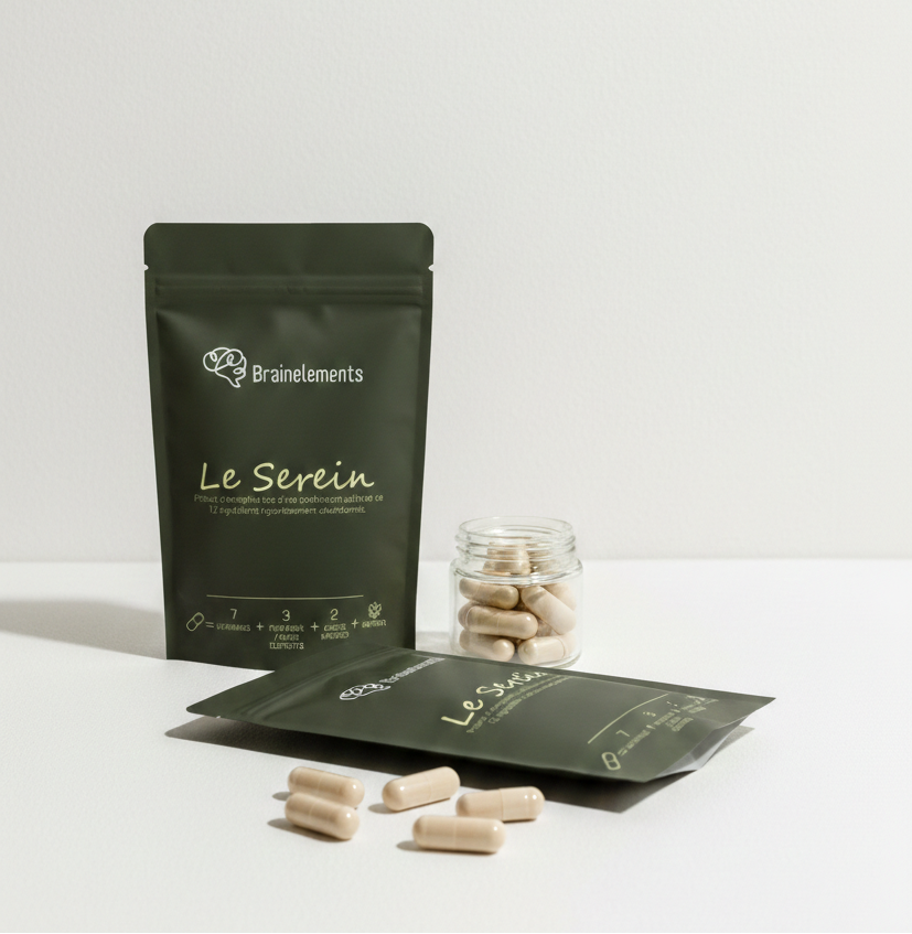 Le Serein — Formule naturelle & complète Équilibre Mental | 13 Nutriments