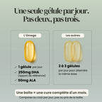 Oméga 3 DHA Vegan – Microalgues & Huile de Chia – 250 mg DHA