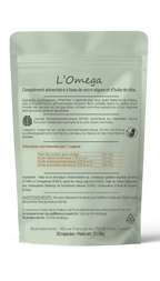 Oméga 3 DHA Vegan – Microalgues & Huile de Chia – 250 mg DHA + ALA – Ultra Pur, Sans Métaux Lourds – Origine France – Humeur, Anti-stress & Bien-être, Neuroprotection